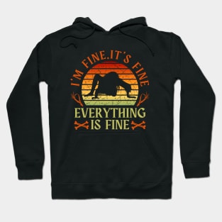 I'm fine.It's fine. Everything is fine.ghost Hoodie